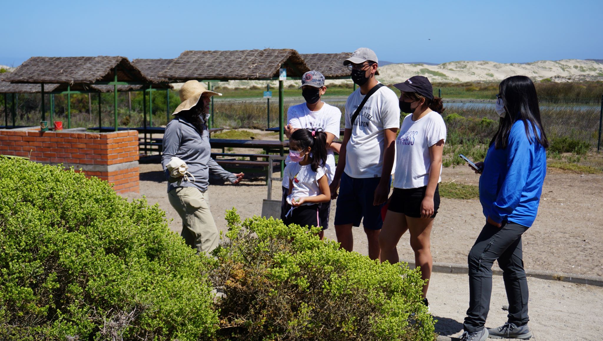 visitantes Laguna Conchali