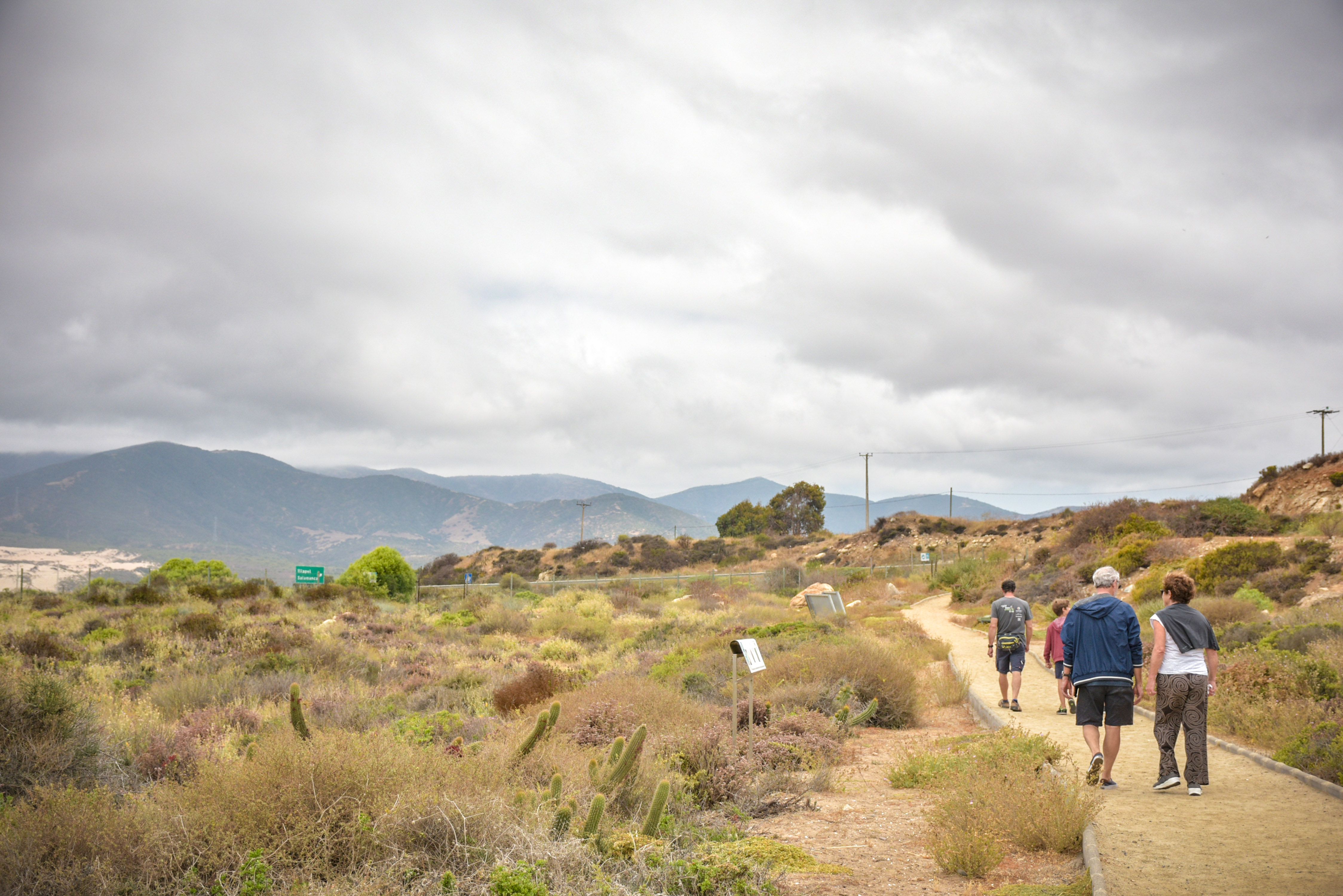 Sendero interpretativo Laguna Conchali