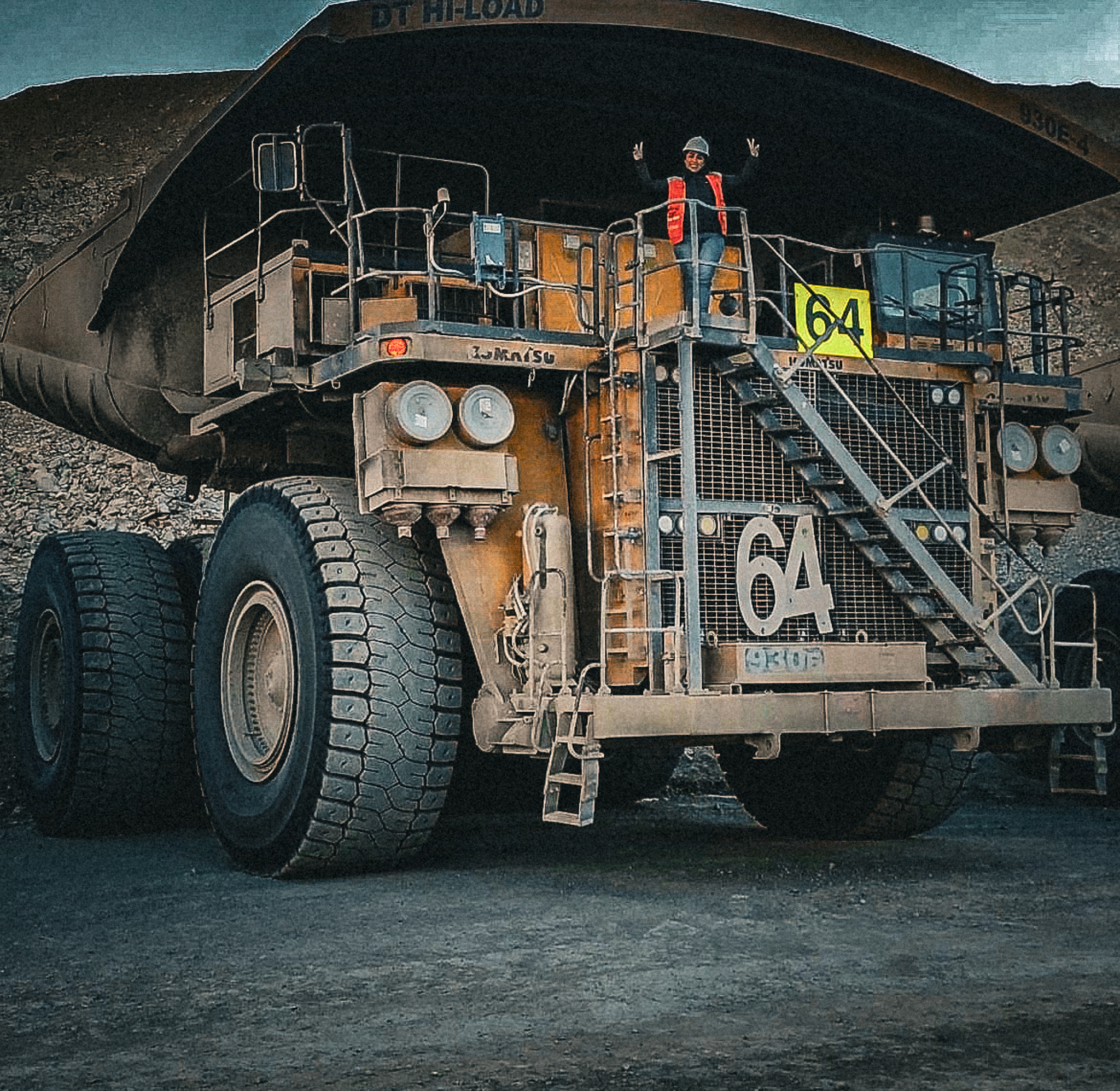 Operadora CAEX Johana Pizarro