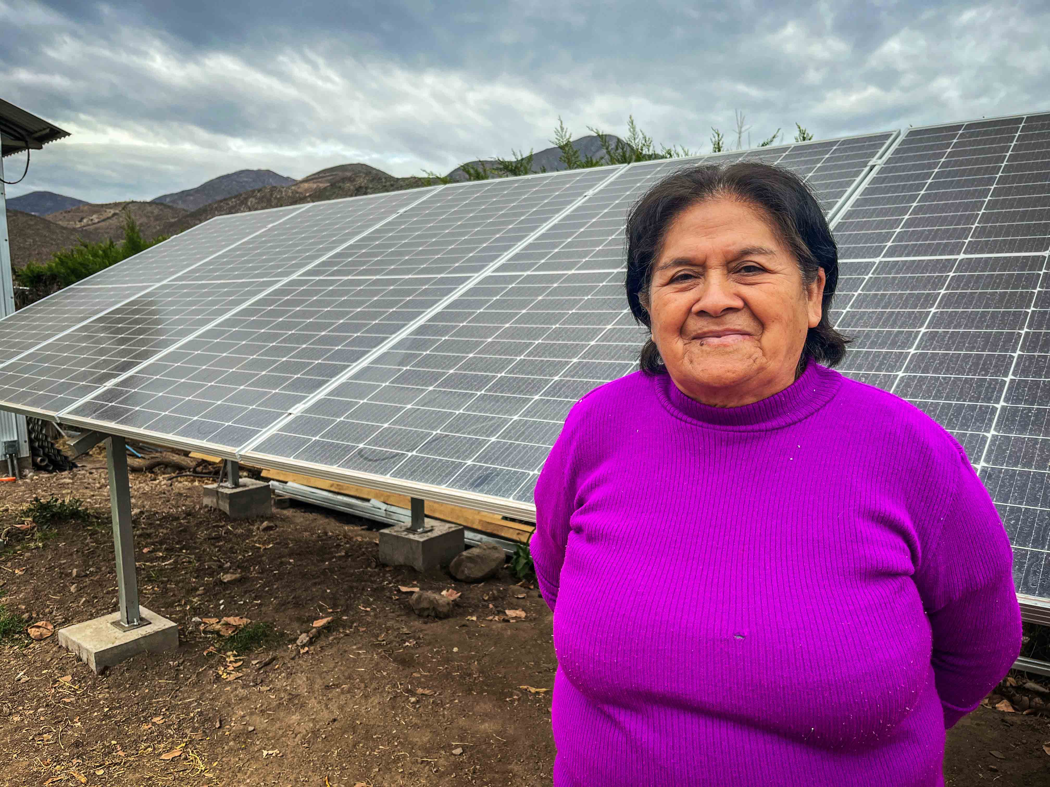 Sistema Fotovoltaico en localidad Jorquera